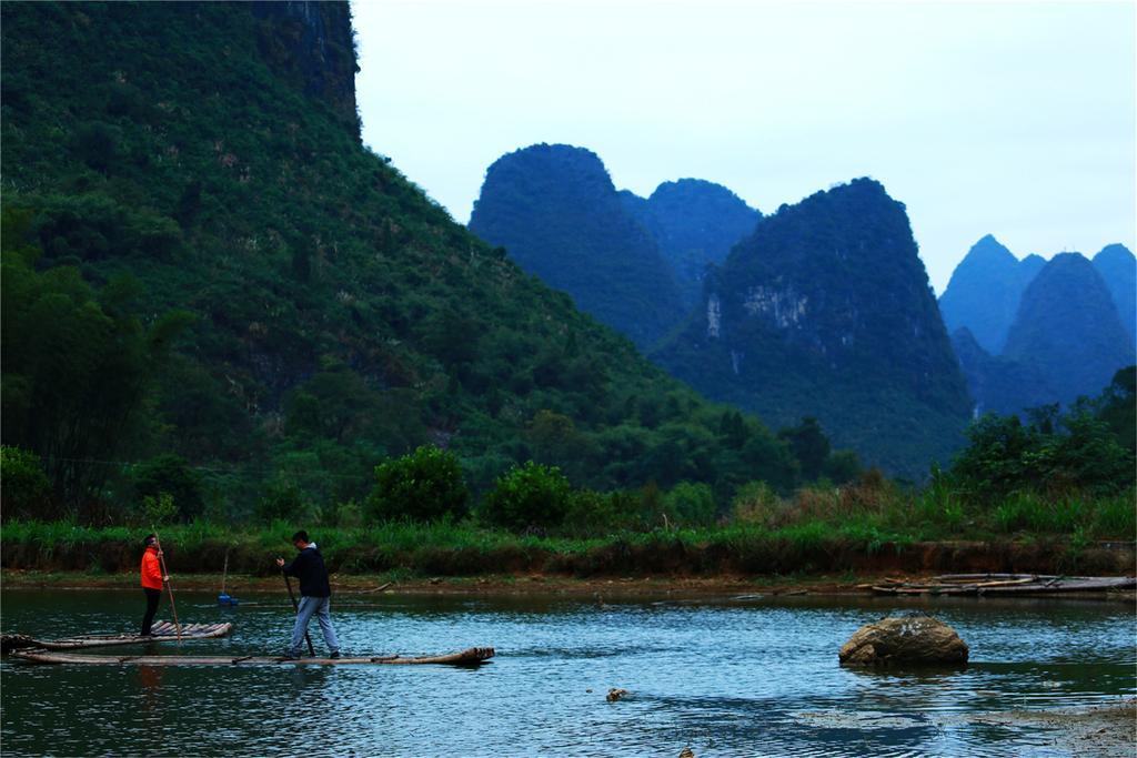 Yangshuo Peaceful Valley Retreat Hotel Esterno foto