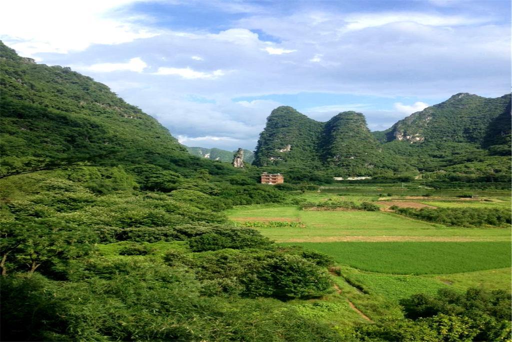 Yangshuo Peaceful Valley Retreat Hotel Esterno foto